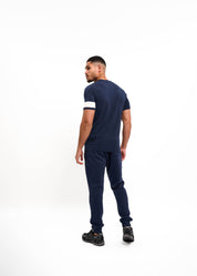 Malelions Men Captain T-Shirt | Navy
