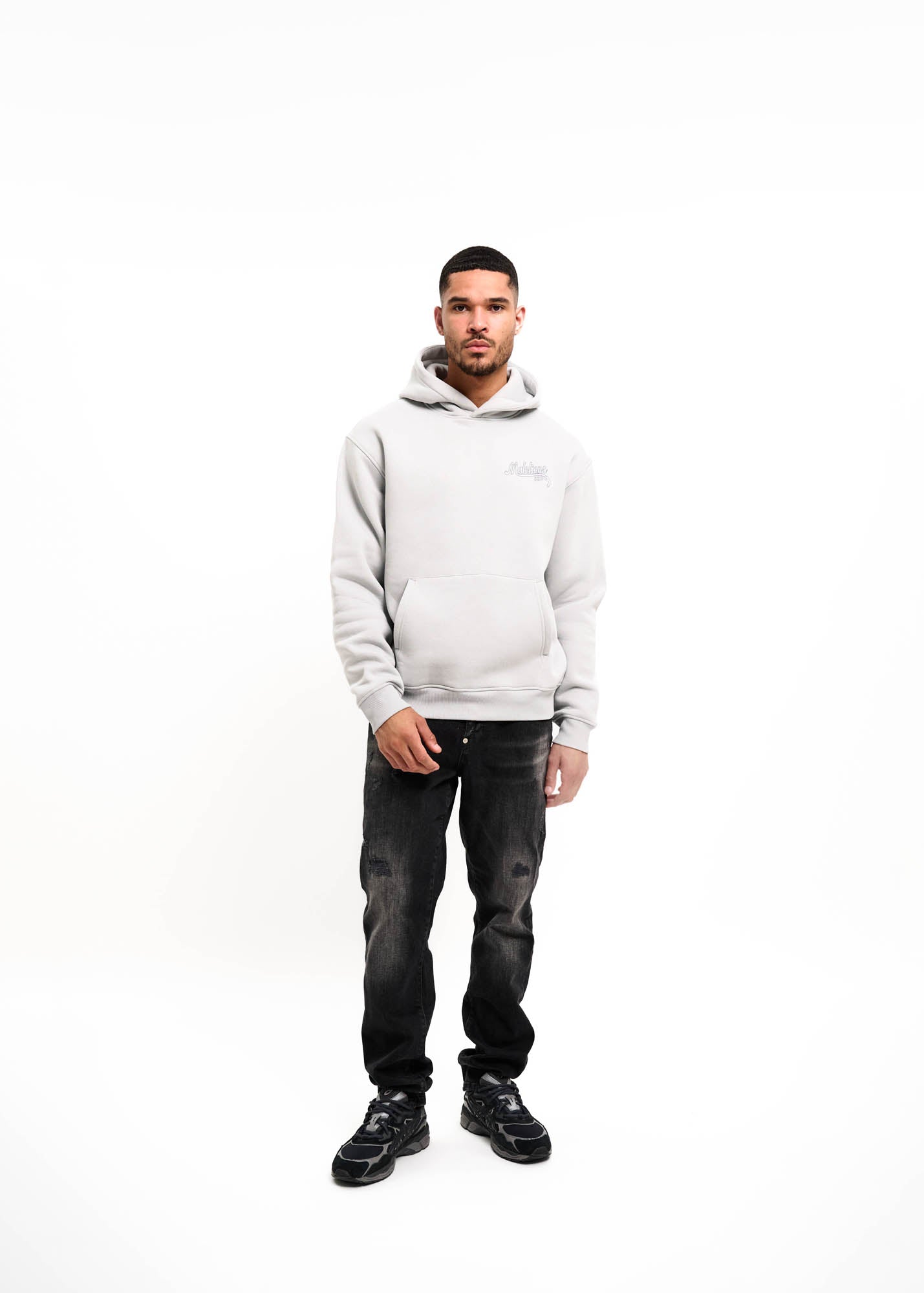 Malelions Men Casino Hoodie | Ocean Grey