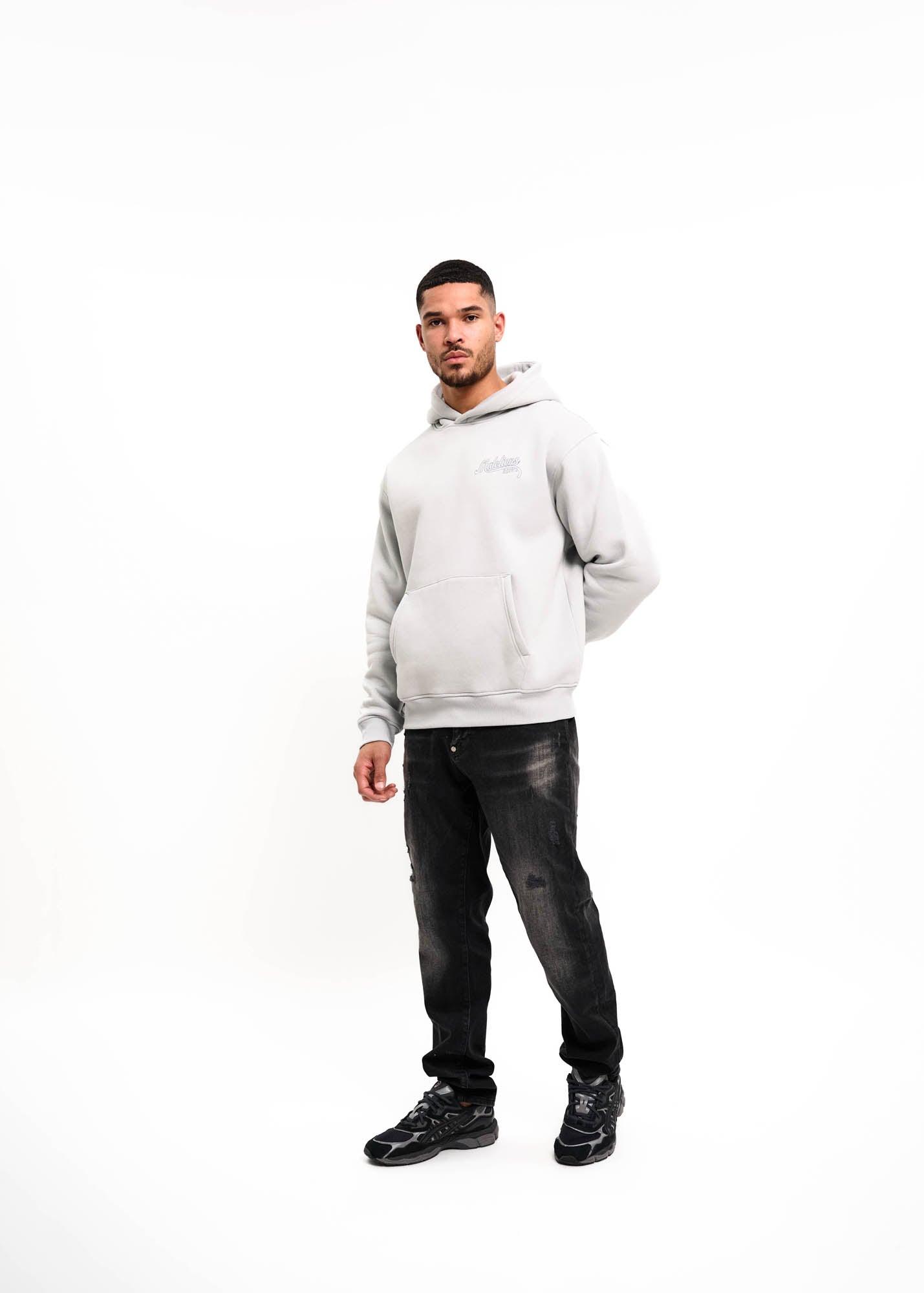 Malelions Men Casino Hoodie | Ocean Grey
