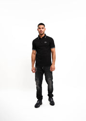 Malelions Men Signature Polo | Black