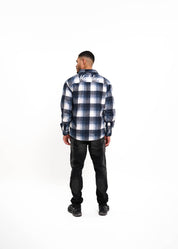 Malelions Men Monaco Flannel | Blue