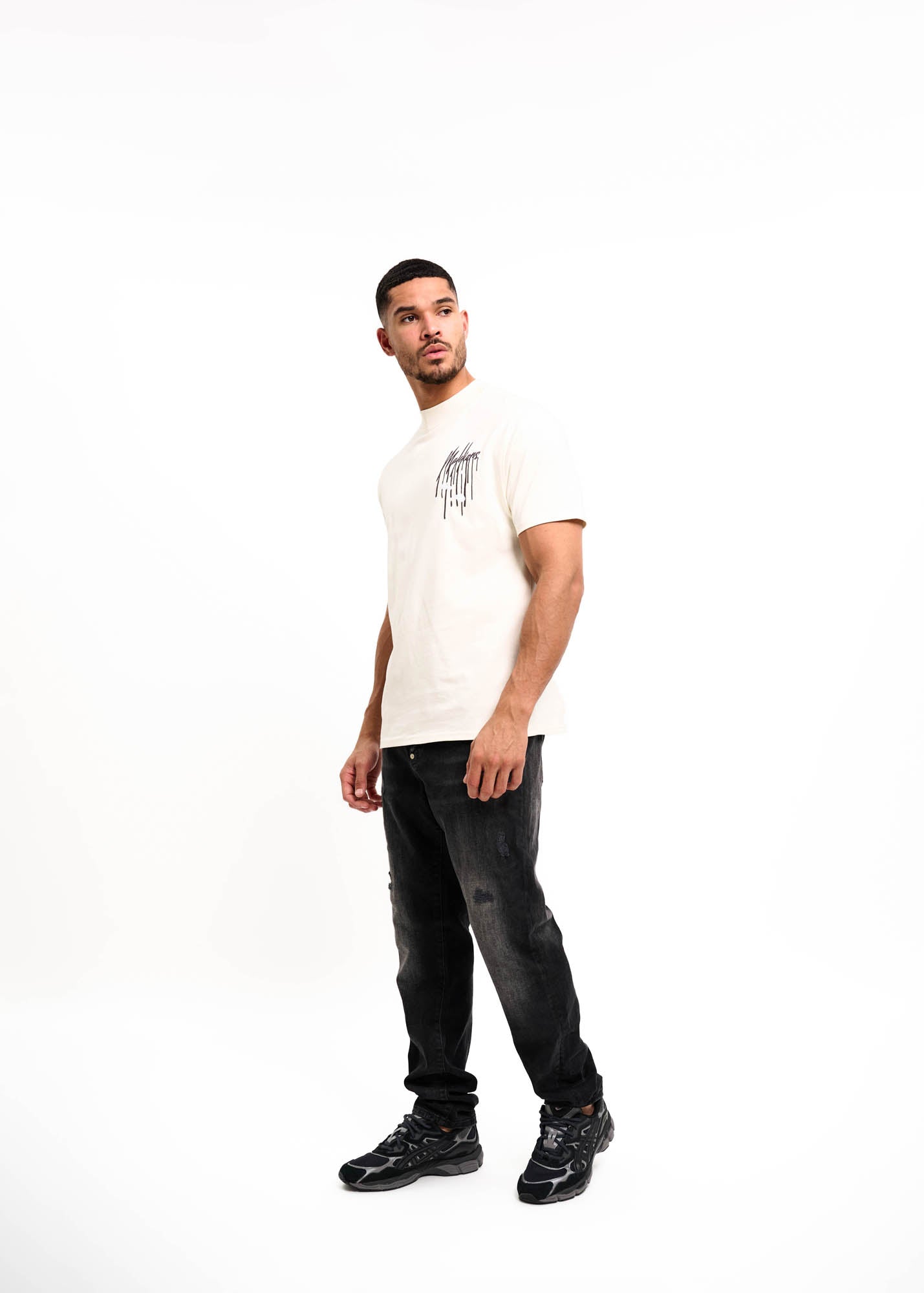 Malelions Men Painter T-Shirt | Off-White