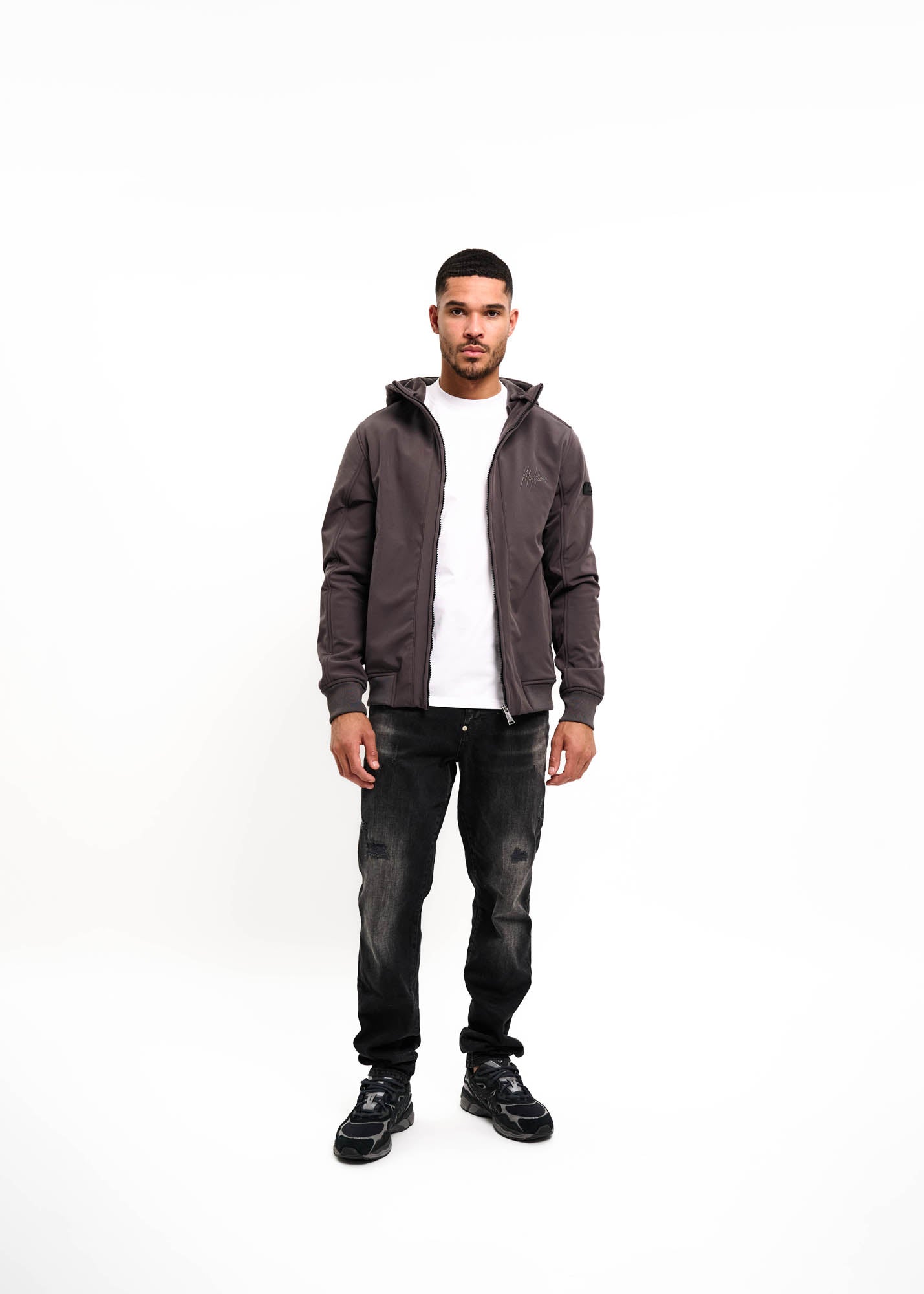 Malelions Men Signature Softshell Jacket | Mulch Brown