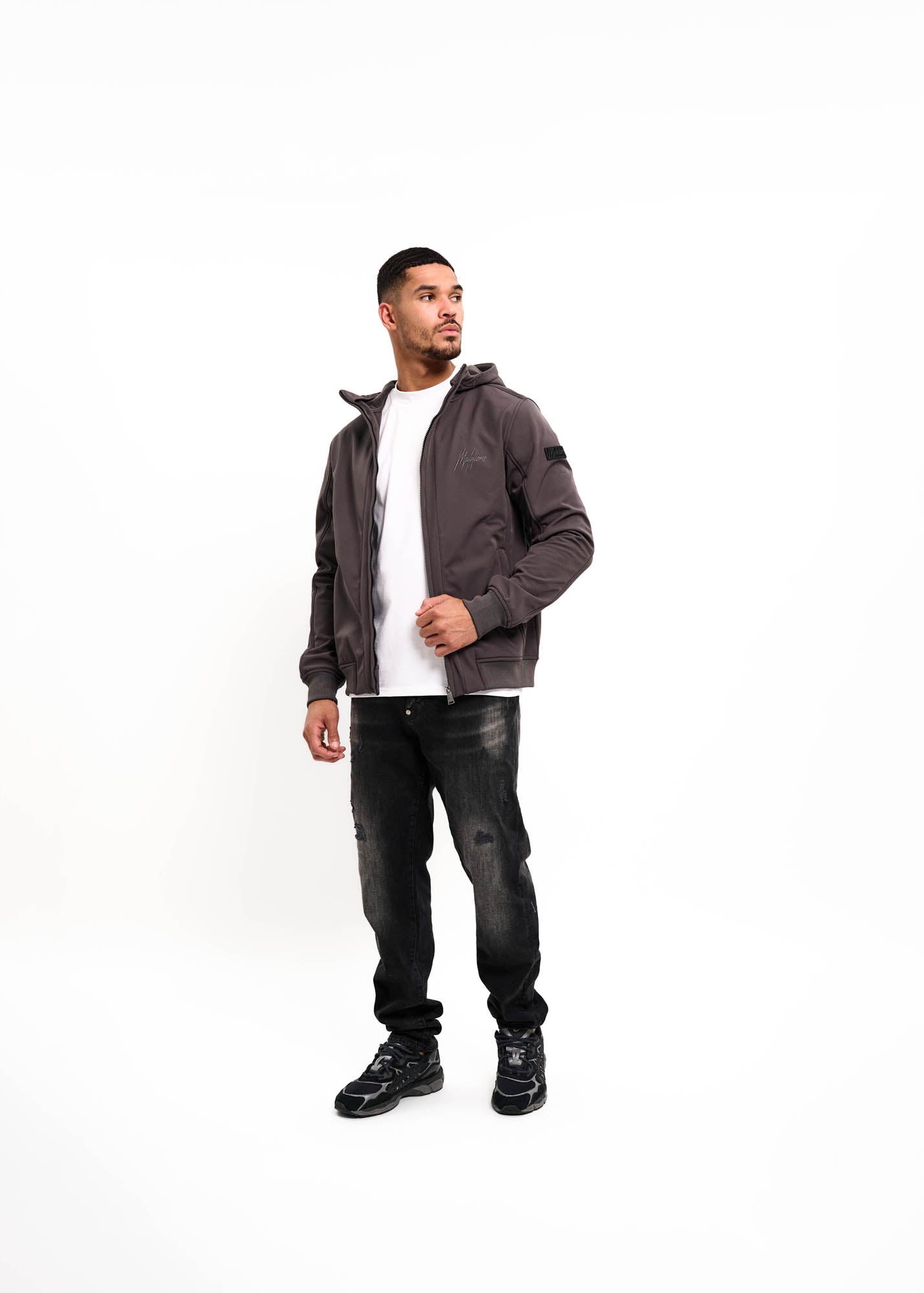 Malelions Men Signature Softshell Jacket | Mulch Brown