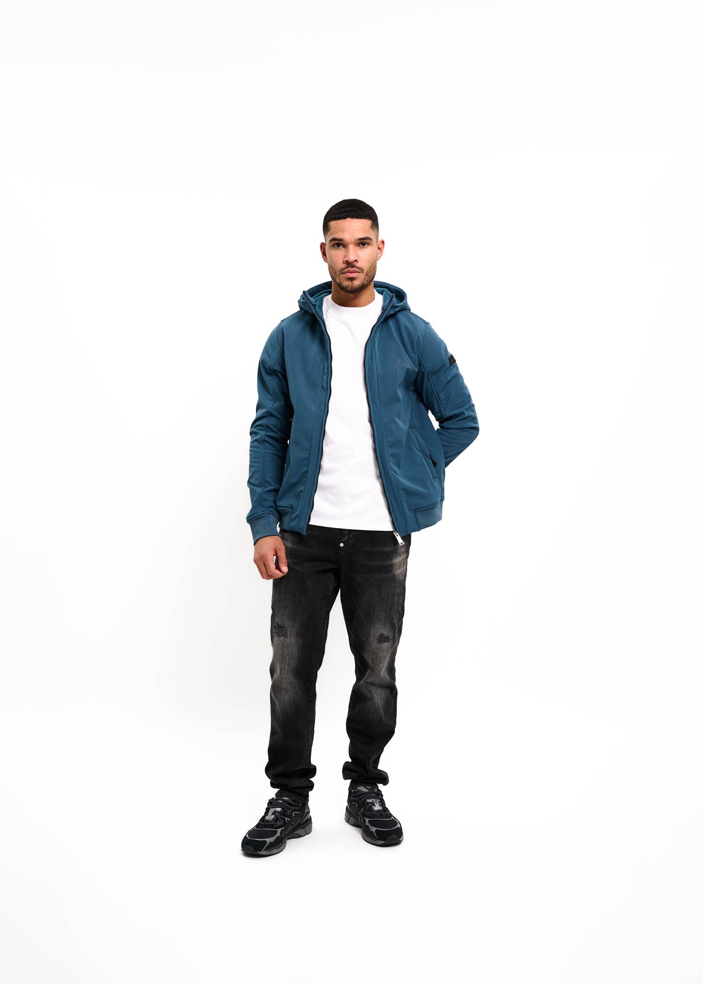 Malelions Men Tapered Jeans | Black