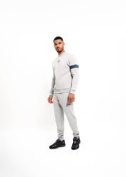 Malelions Men Captain Sweater | Ocean Grey