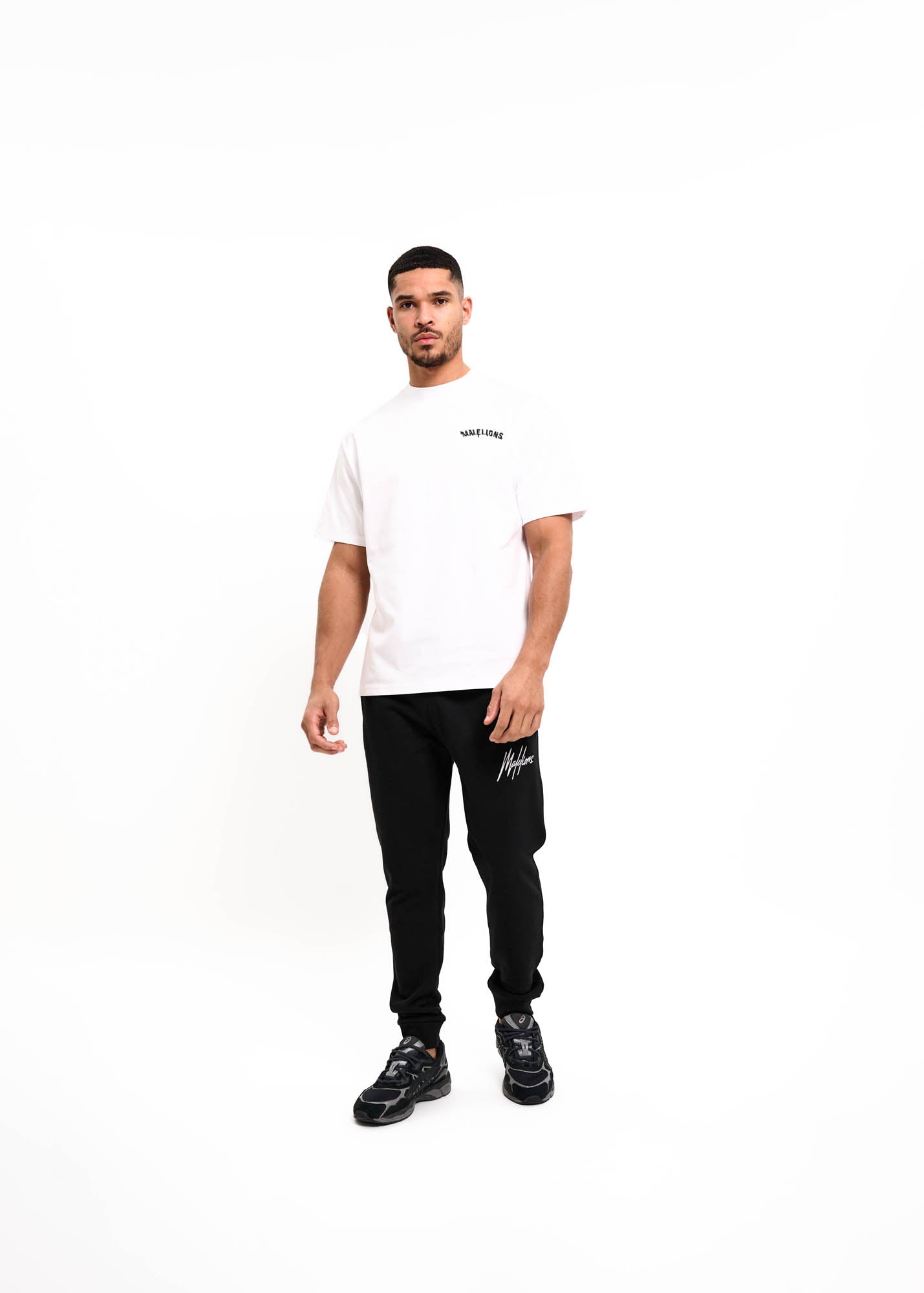 Malelions Men Graffiti T-Shirt | White