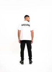 Malelions Men Basic Sweatpants | Black/White
