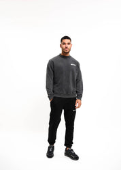 Malelions Herren-Graffiti-Pullover | Acid-Wash