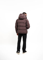 Malelions Men Arctic Puffer Jacket | Mulch Brown