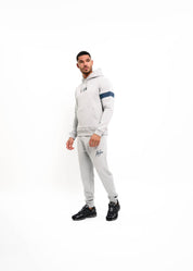 Malelions Men Captain Hoodie | Ocean Grey