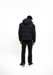 Malelions Men Ribbed Logo Scarf | Black