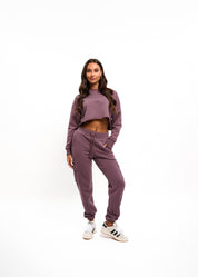 Malelions Women Cropped Gallery Sweater | Charcoal