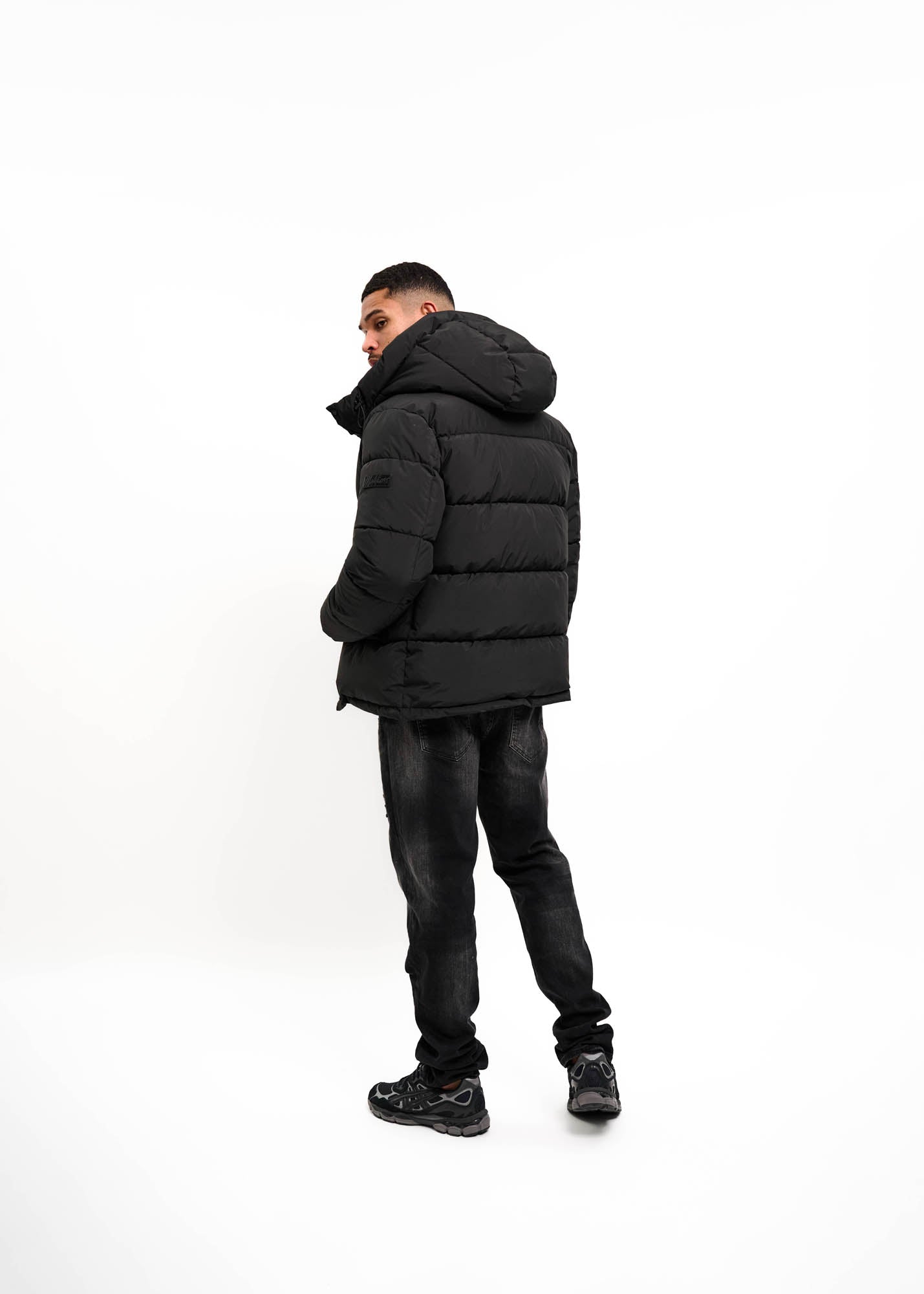 Malelions Men Arctic Puffer Jacket | Black