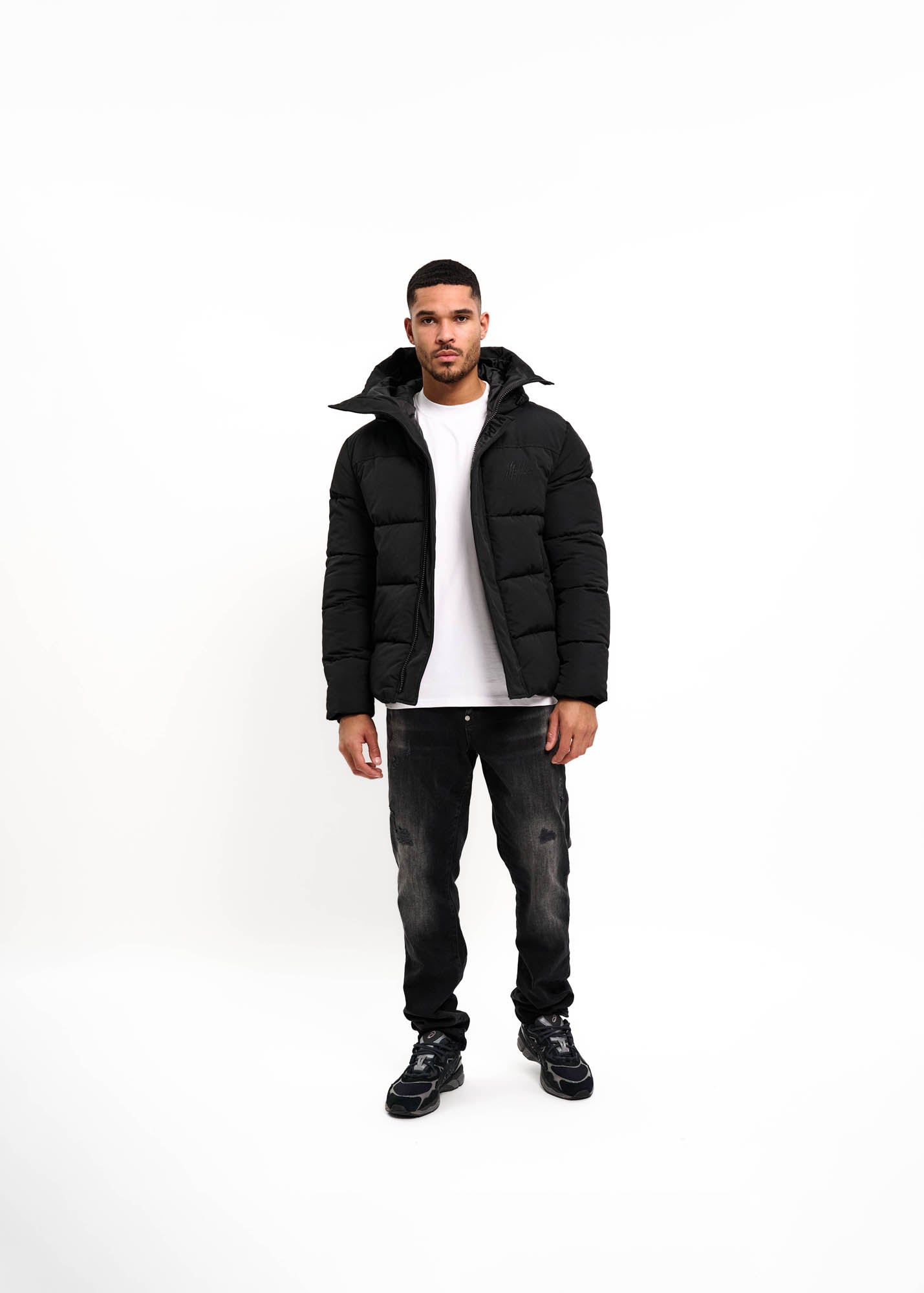 Malelions Men Porter Parka | Black