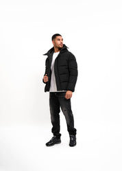Malelions Men Porter Parka | Black
