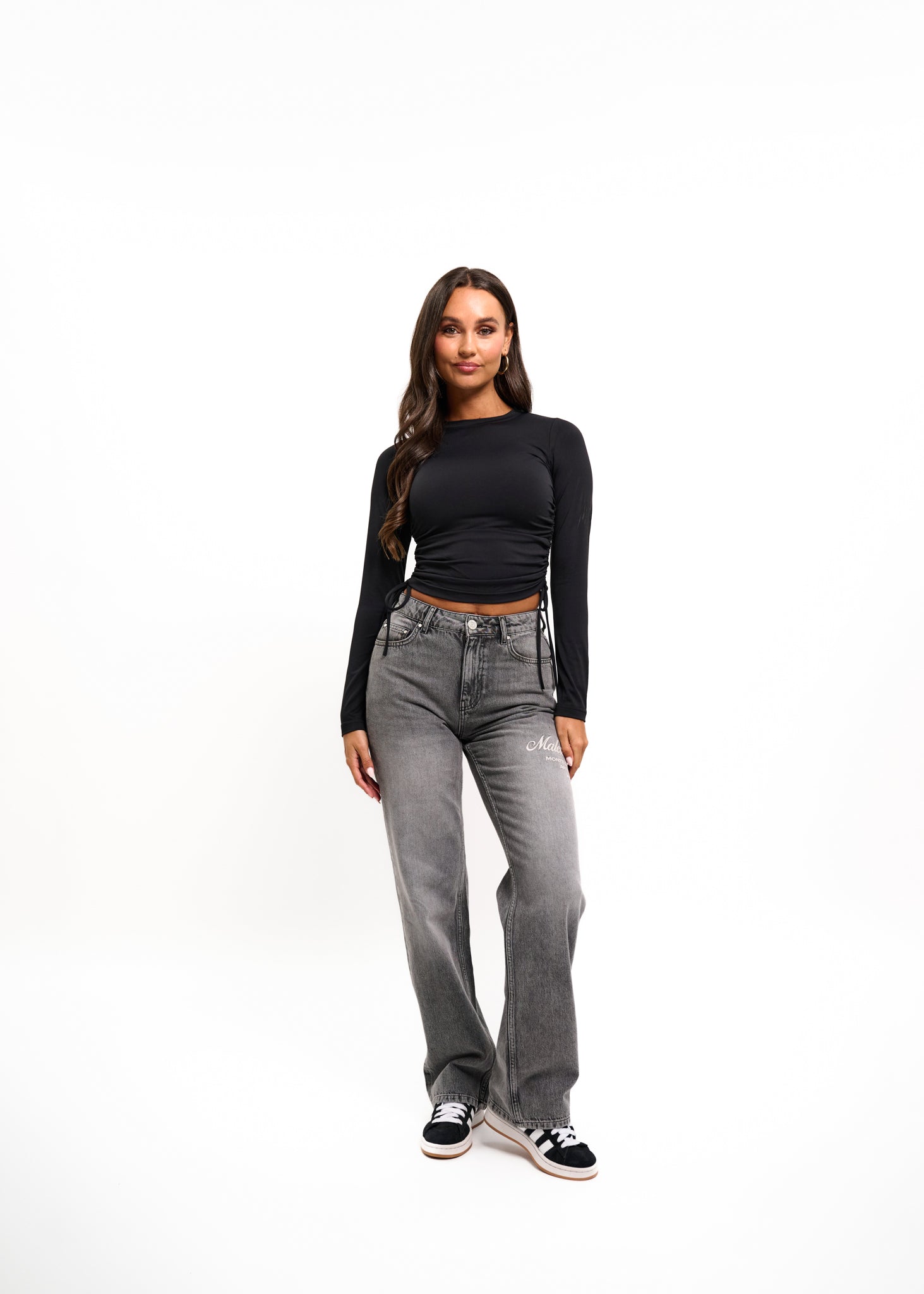 Malelions Women Gallery Jeans | Dark Grey