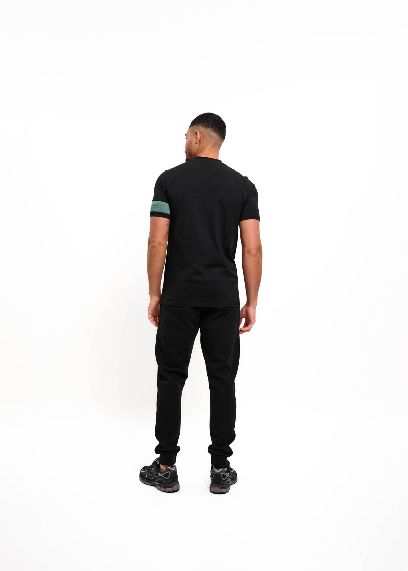 Malelions Men Captain T-Shirt | Black