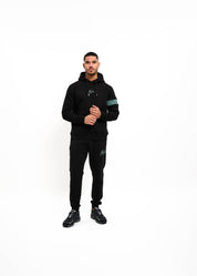 Malelions Men Captain Hoodie | Black