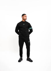 Malelions Men Captain Sweater | Black