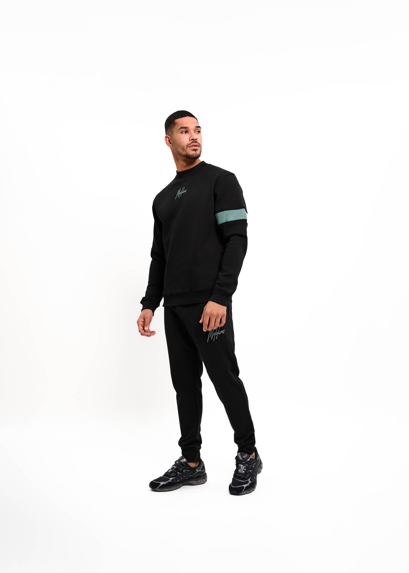 Malelions Men Captain Sweater | Black