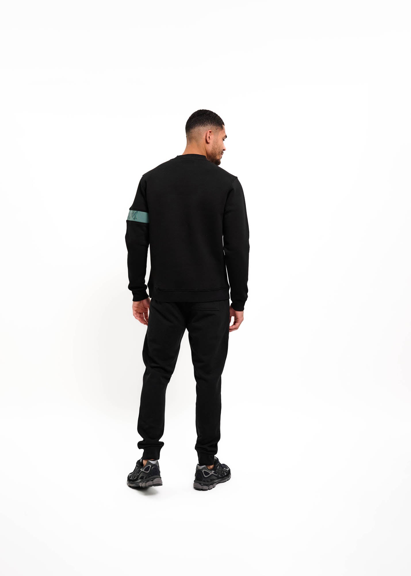 Malelions Men Captain Sweater | Black