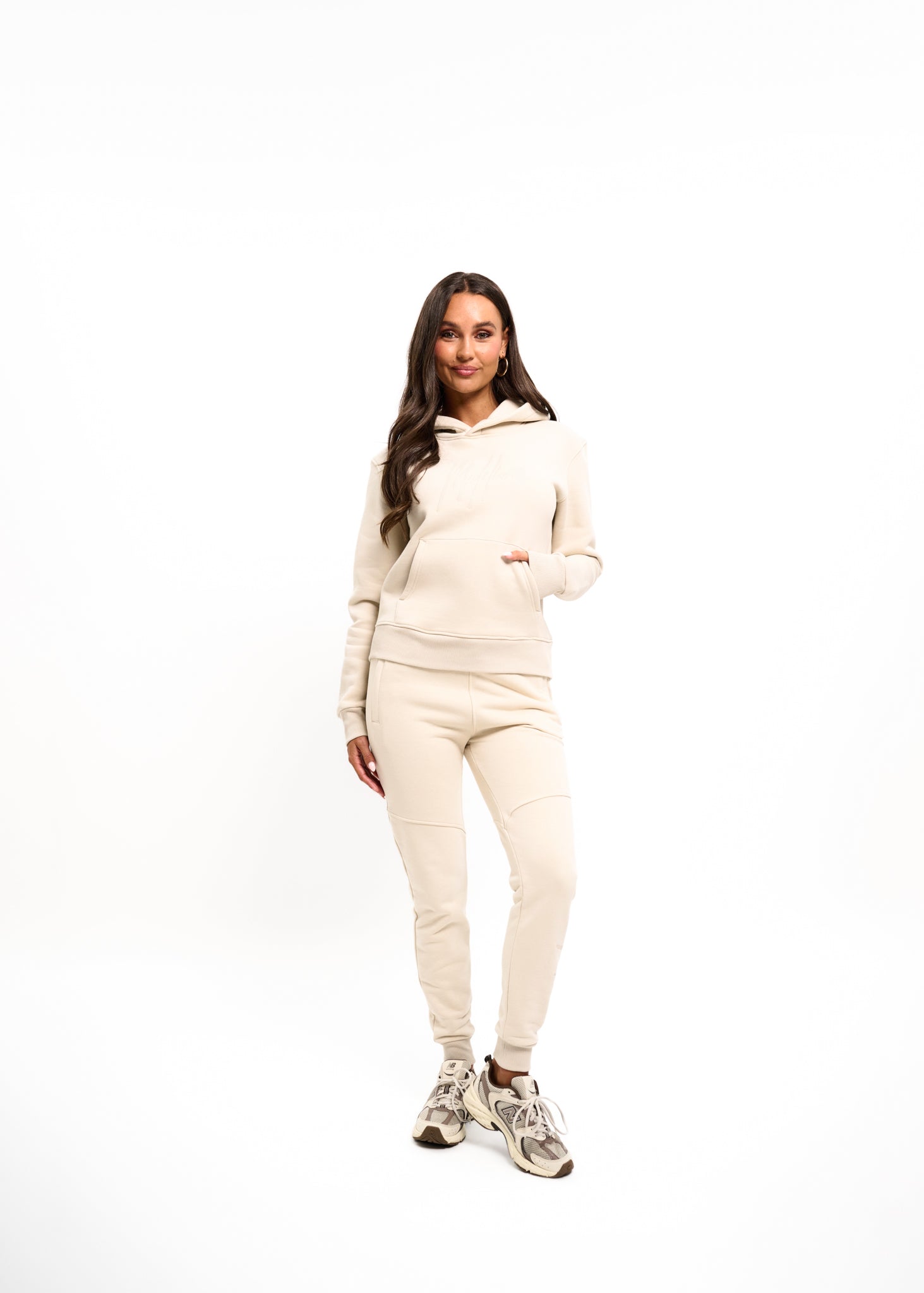Malelions Women Essentials Sweatpants | Beige