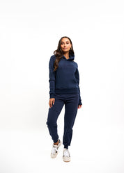 Malelions Women Essentials Hoodie | Midnight Blue