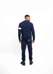 Malelions Men Captain Sweater | Navy