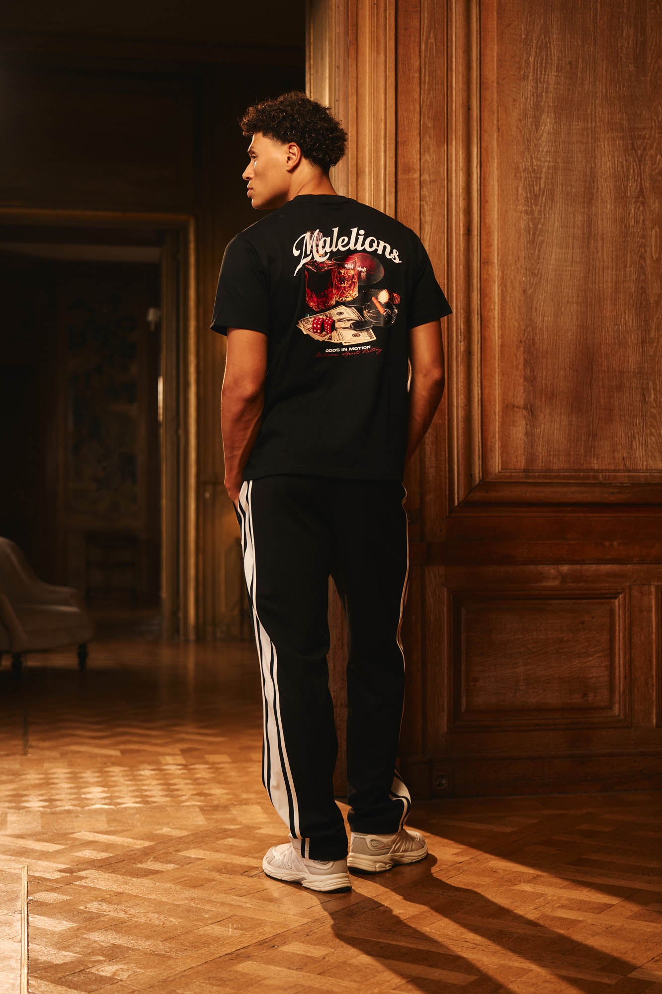 Malelions Men Sports Betting T-Shirt | Black