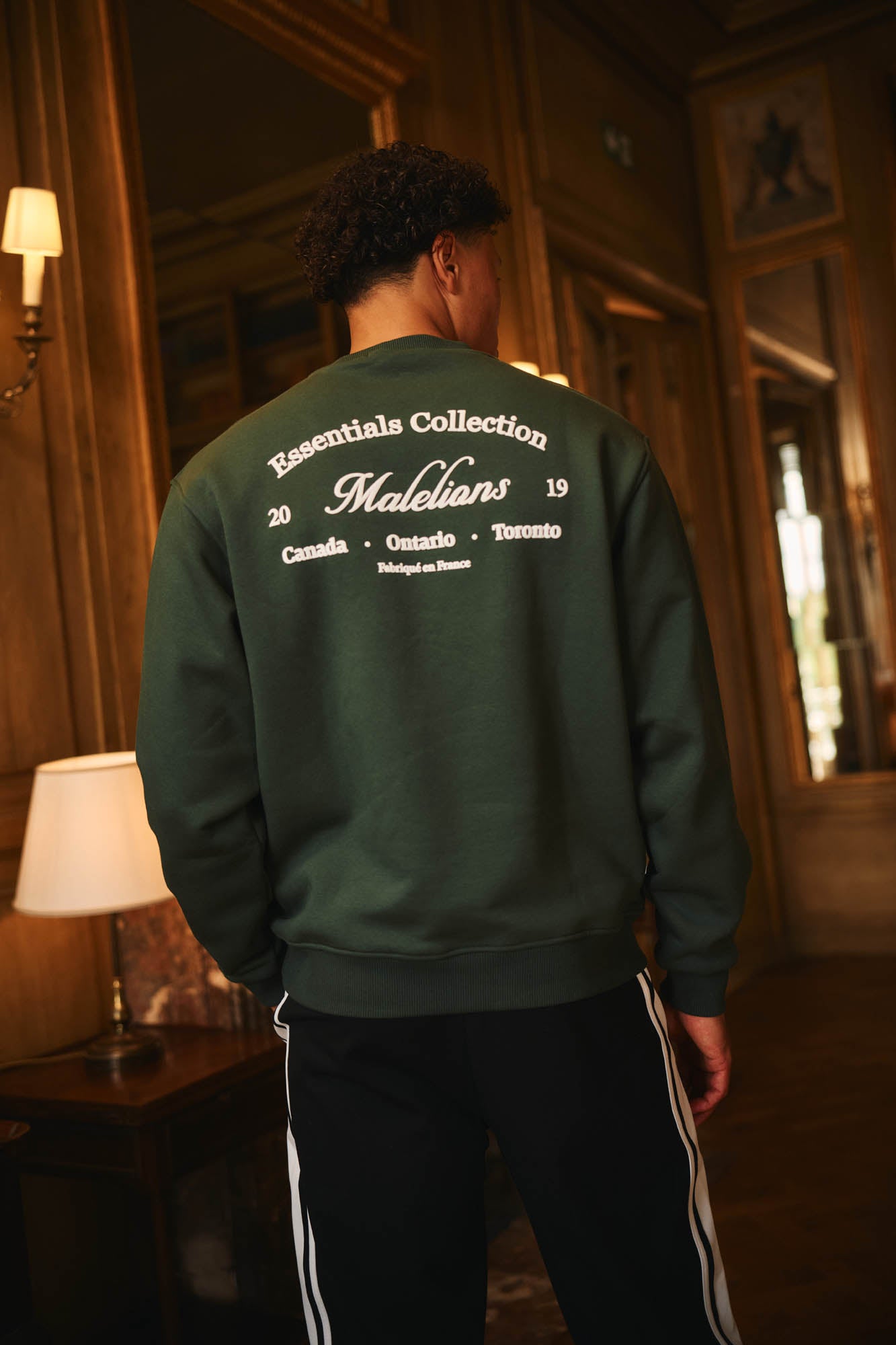 Malelions Men Marina Sweater | Racing Green