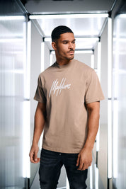 Malelions Herren-T-Shirt | Khaki