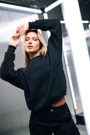 Malelions Women Essentials Sweater | Black