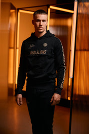 Malelions Sport Warming Up Tracksuit | Black/Gold