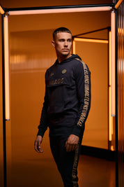 Malelions Sport Warming Up Tracksuit | Antra/Gold