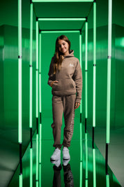 Malelions Junior Mädchen Tribe Trainingsanzug | Schokolade