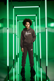 Malelions Junior Essentials Trainingsanzug | Graphit