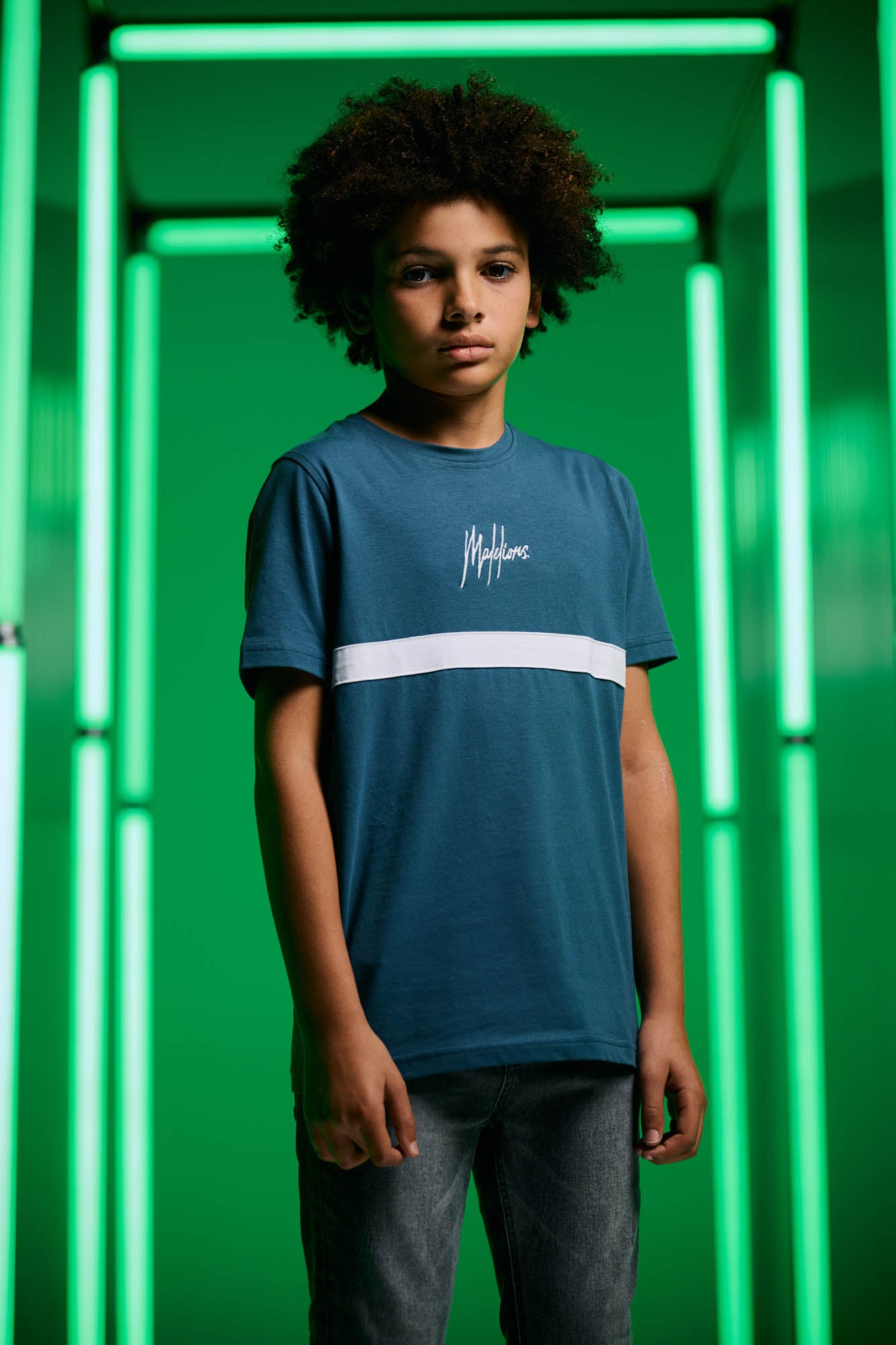 Malelions Junior Tube T-Shirt | Türkis