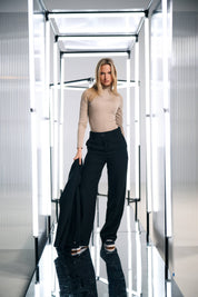 Malelions Women Signature Pantalon | Black