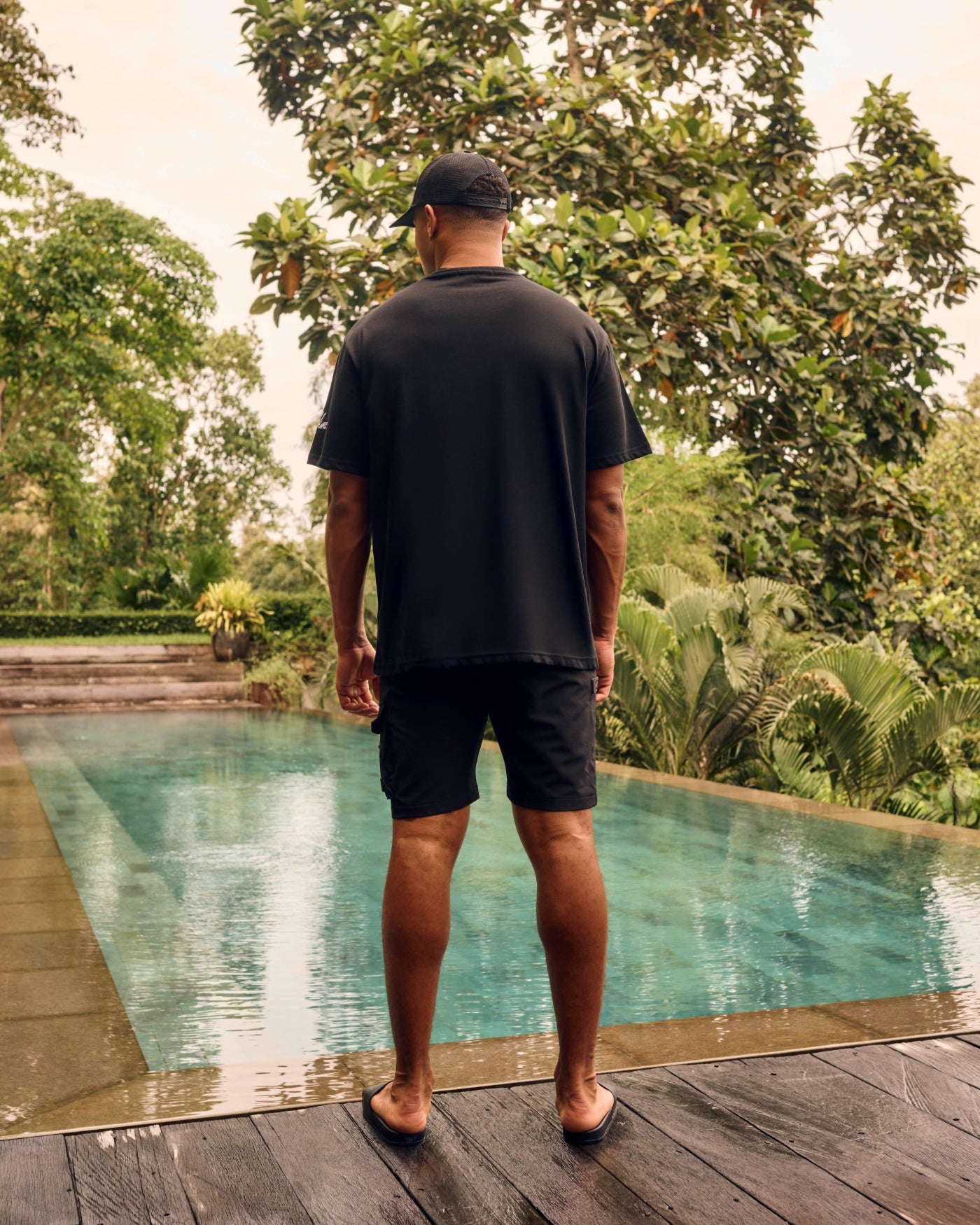 Malelions Men Signature Cap | Black/White