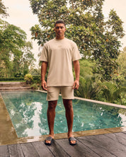 Malelions Men Split Short | Beige