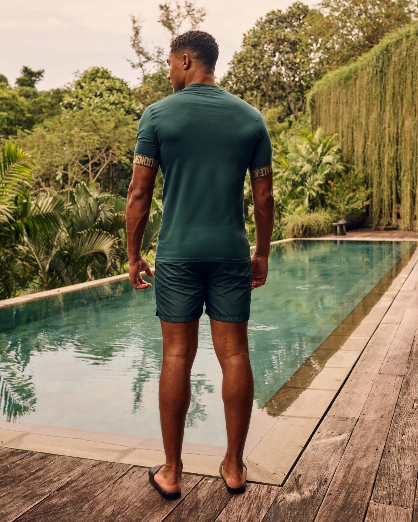 Malelions Men Venetian T-Shirt | Petrol Green