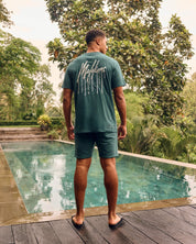 Malelions Men Painter T-Shirt | Petrol Green