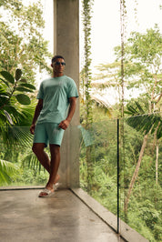 Malelions Men Painter T-Shirt | Bright Blue