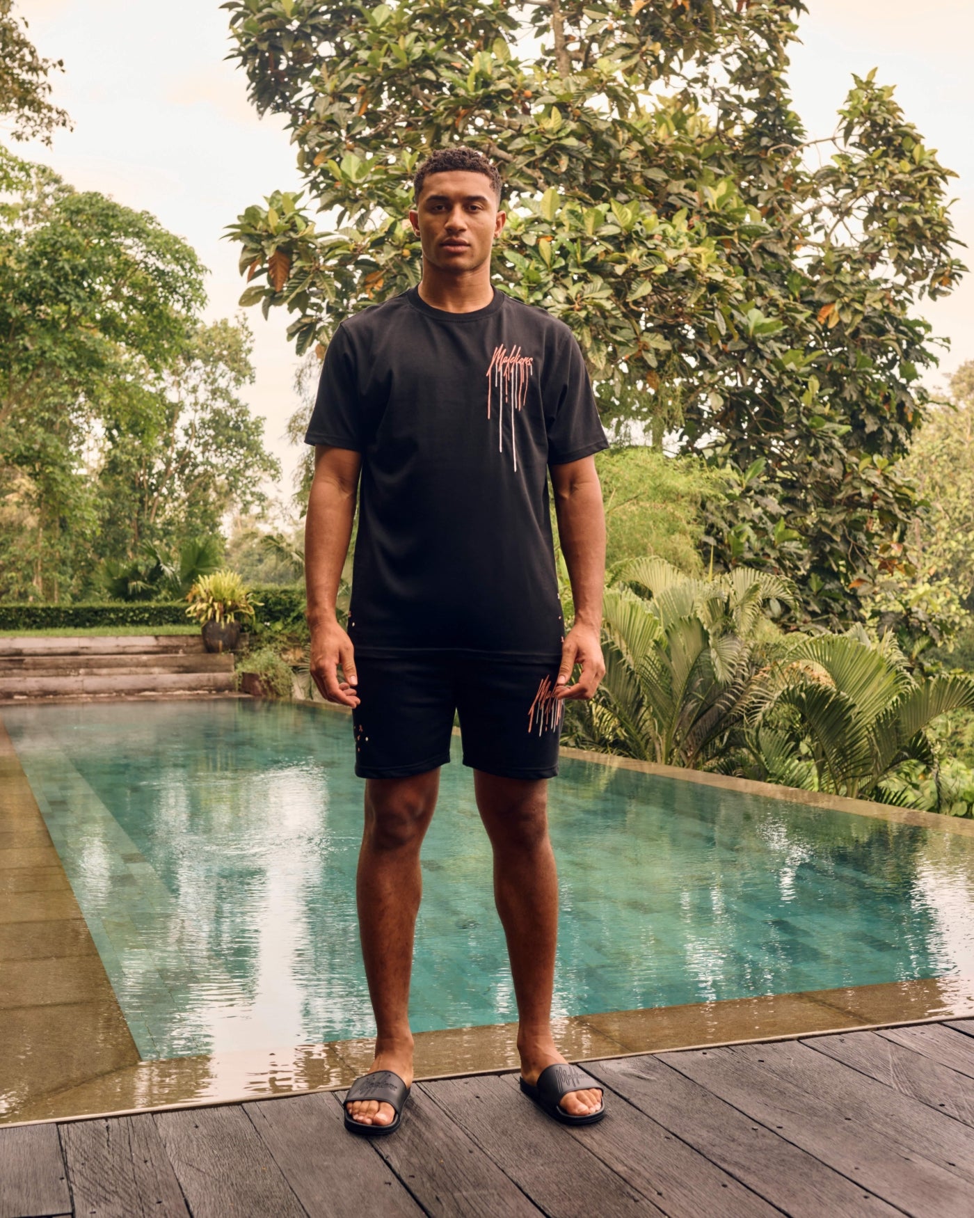 Malelions Men Painter Shorts | Black