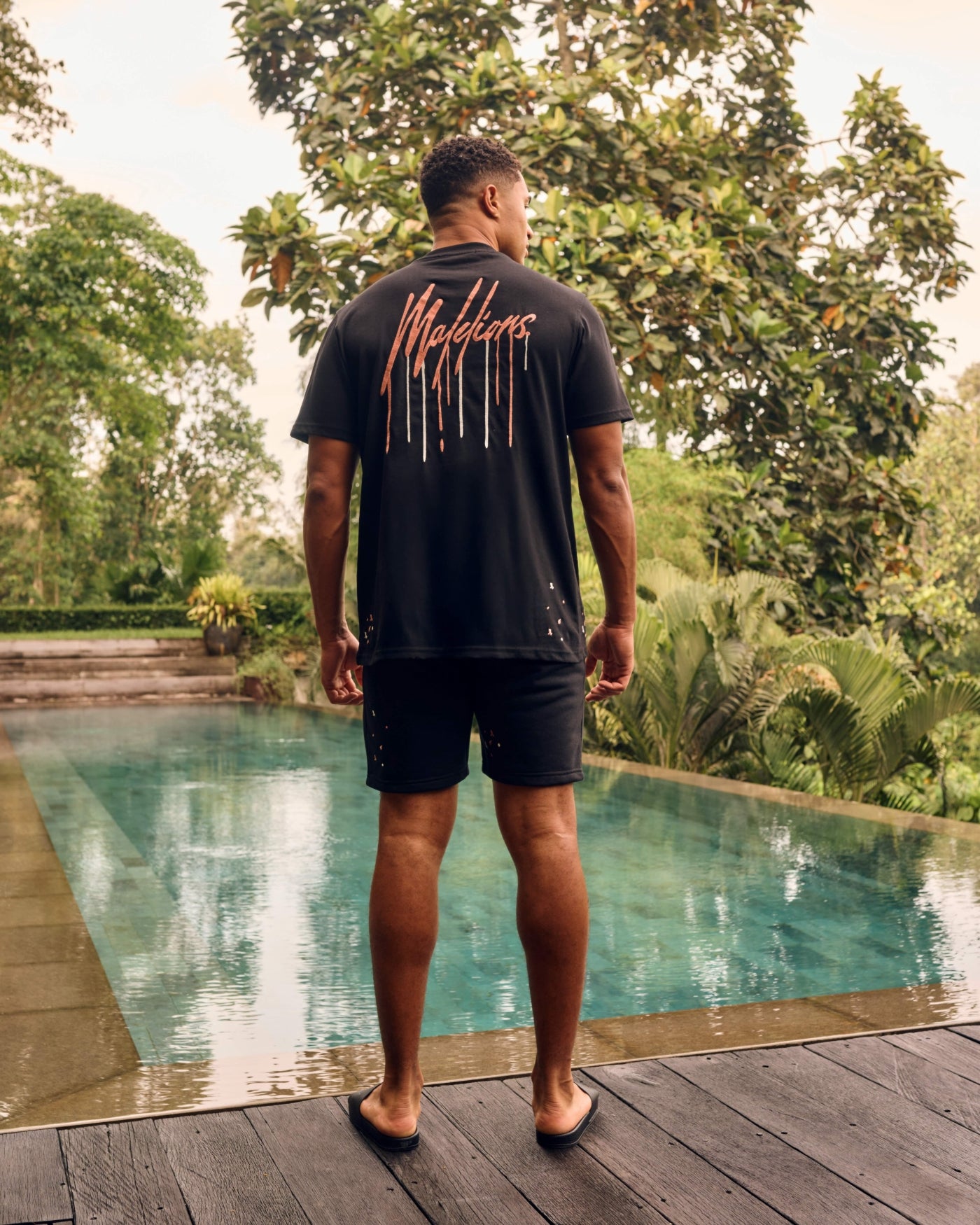 Malelions Men Painter Shorts | Black