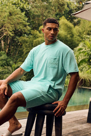 Malelions Men Signature Towelling Shorts | Bright Blue