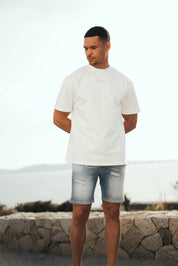 Malelions Men Denim Shorts | Blue