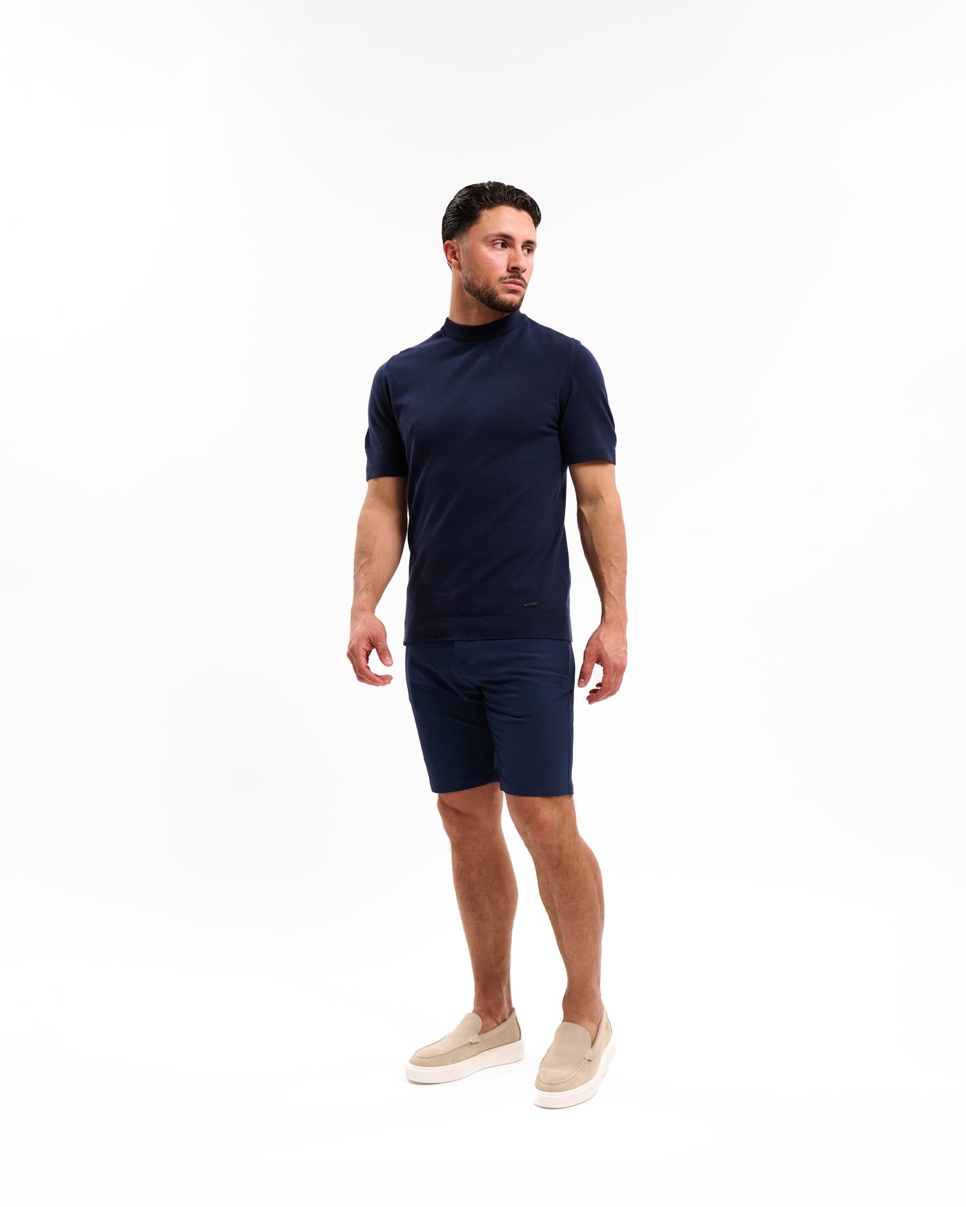 Malelions Men Chino Shorts | Navy