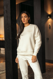 Malelions Women Hidden Amazon Sweater | Off-White